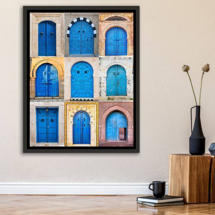 JOURNEY THROUGH ARABIAN DOORS blue portrait copy