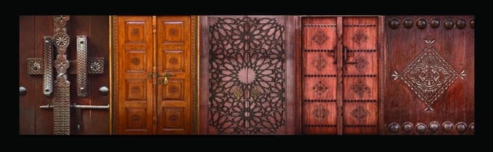 The art of arabian door